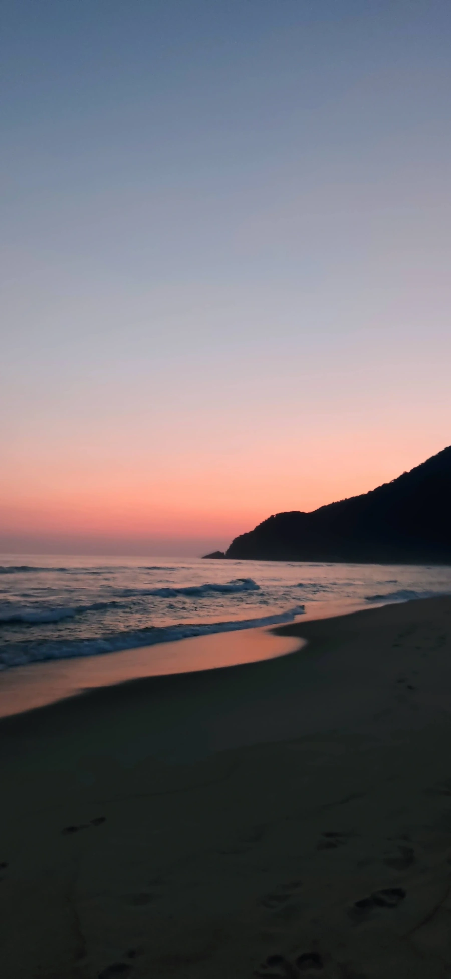 Pôr do sol em Maresias, 26 de setembro de 2020