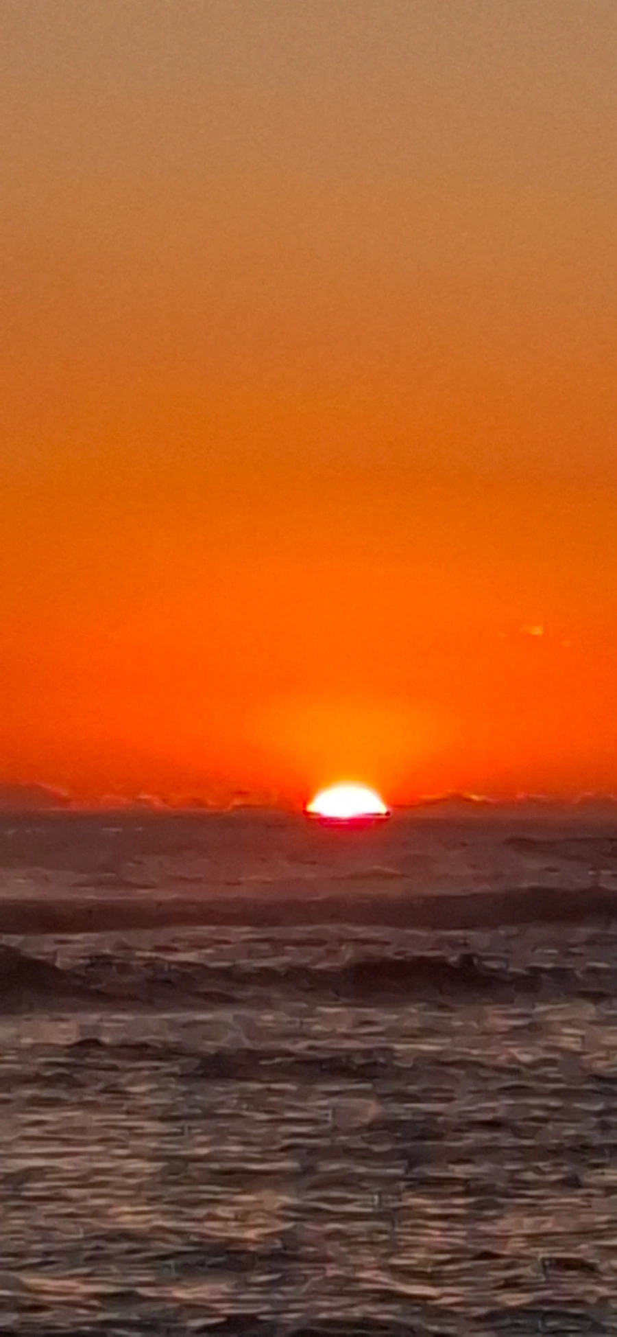 Pôr do sol em Maresias, 15 de dezembro de 2024