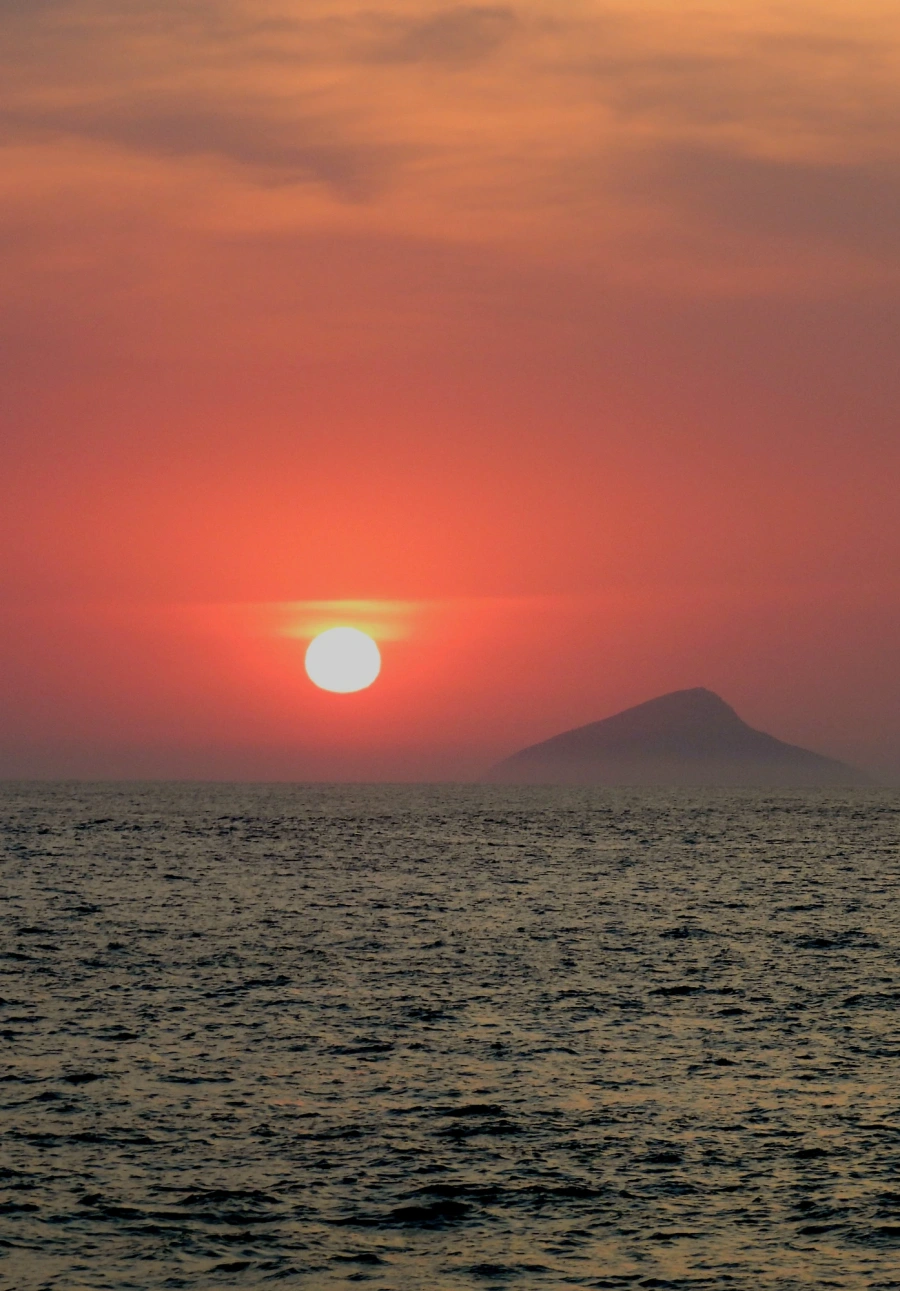 Pôr do sol em Maresias, 11 de novembro de 2023