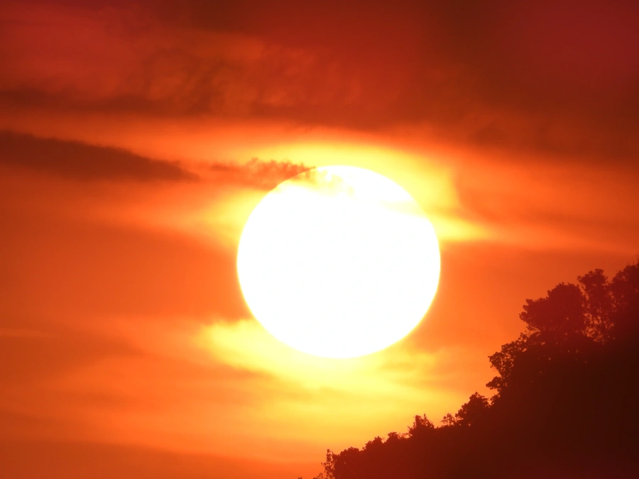 Pôr do sol em Maresias, 30 de janeiro de 2024