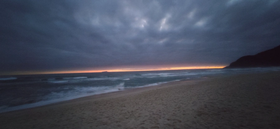Pôr do sol em Maresias, 7 de novembro de 2020
