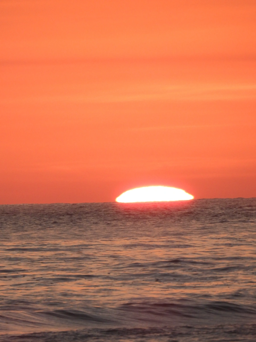 Pôr do sol em Maresias, 30 de novembro de 2023