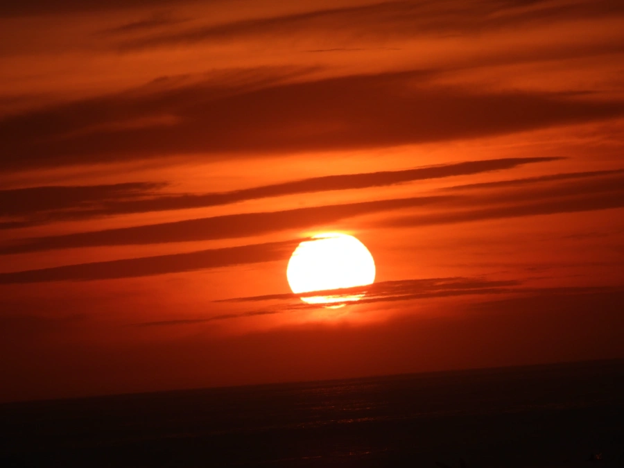 Pôr do sol em Maresias, 29 de dezembro de 2023