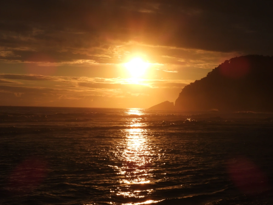 Pôr do sol em Maresias, 27 de dezembro de 2024