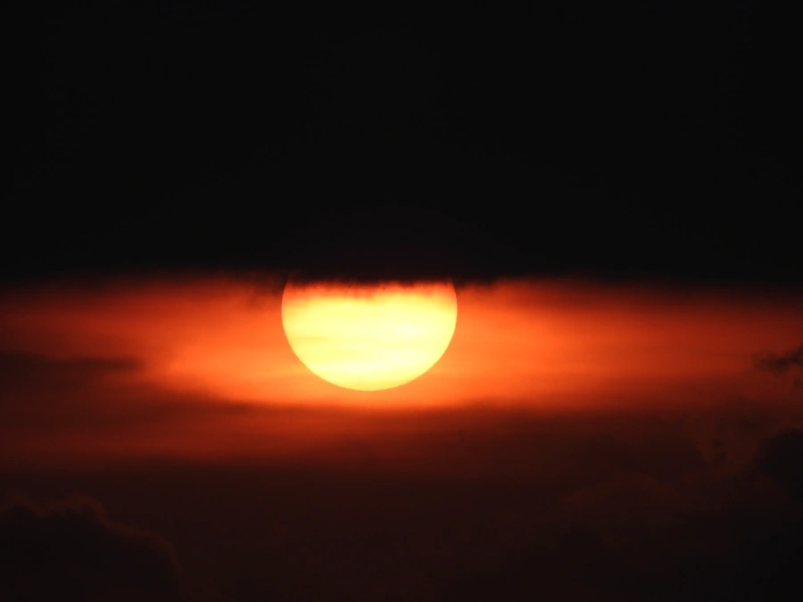 Pôr do sol em Maresias, 3 de dezembro de 2023