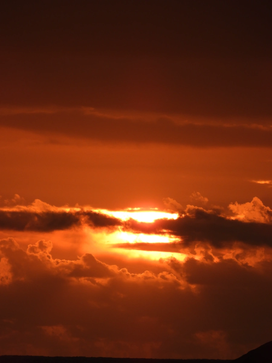 Pôr do sol em Maresias, 11 de janeiro de 2025
