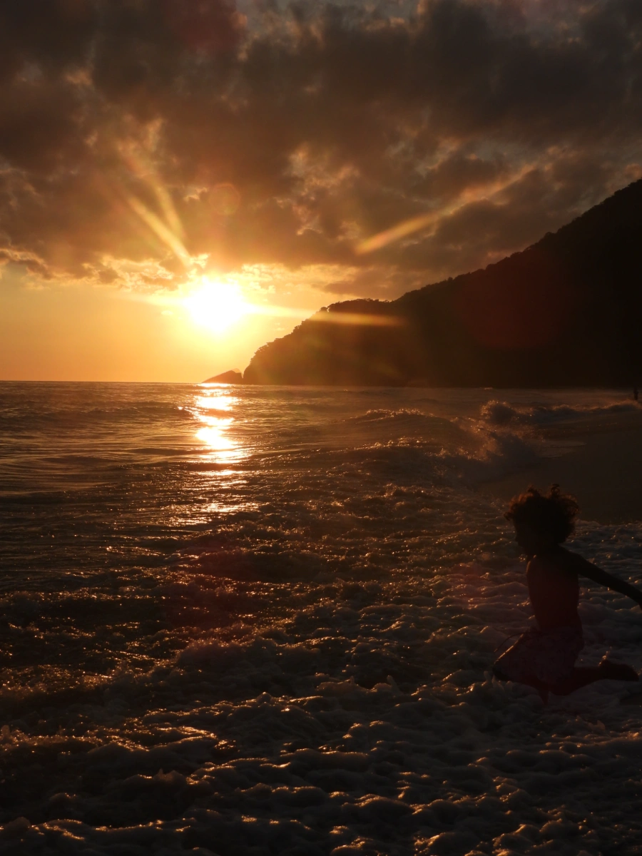 Pôr do sol em Maresias, 30 de novembro de 2023