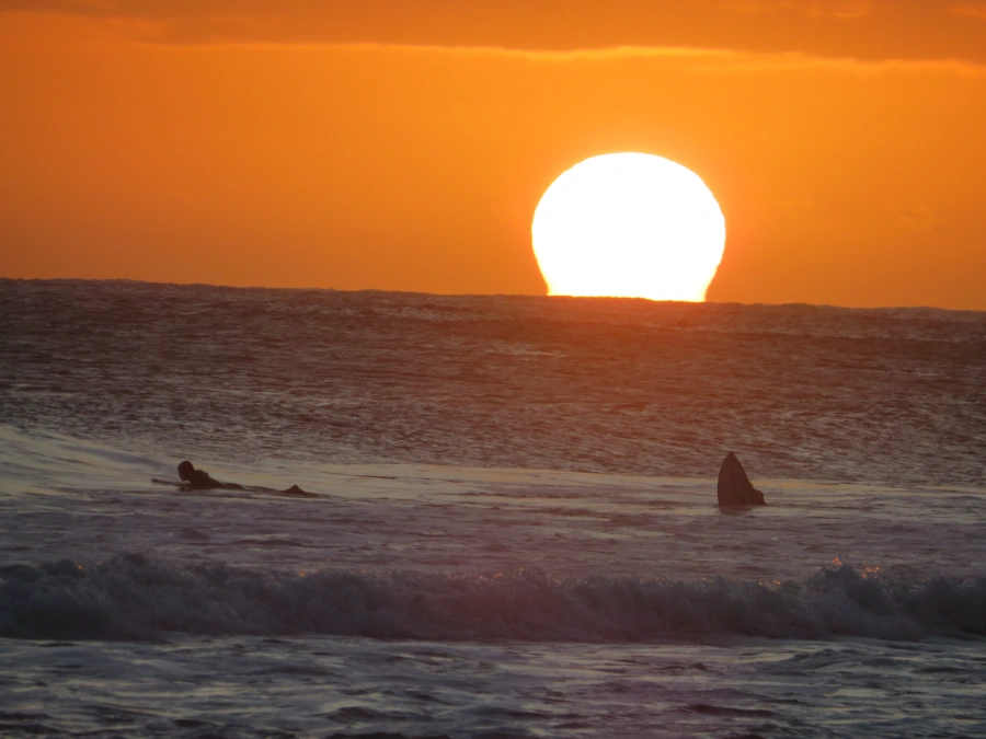 Pôr do sol em Maresias, 25 de dezembro de 2021