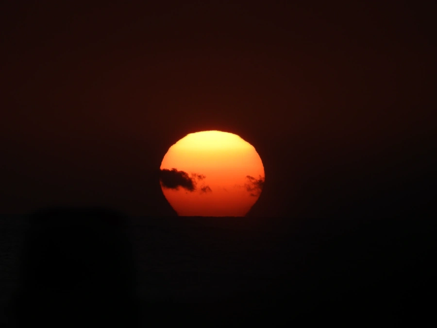 Pôr do sol em Maresias, 28 de dezembro de 2023
