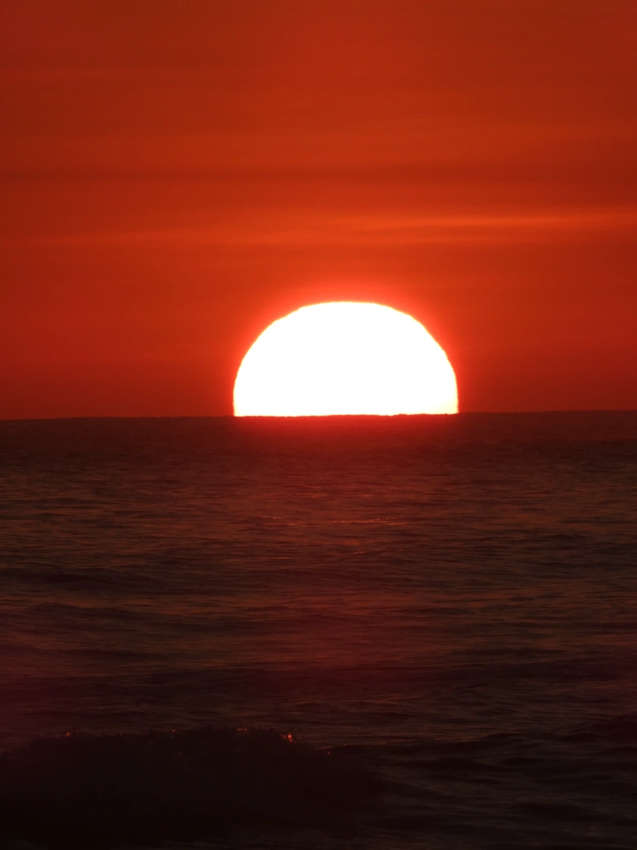 Pôr do sol em Maresias, 30 de novembro de 2023