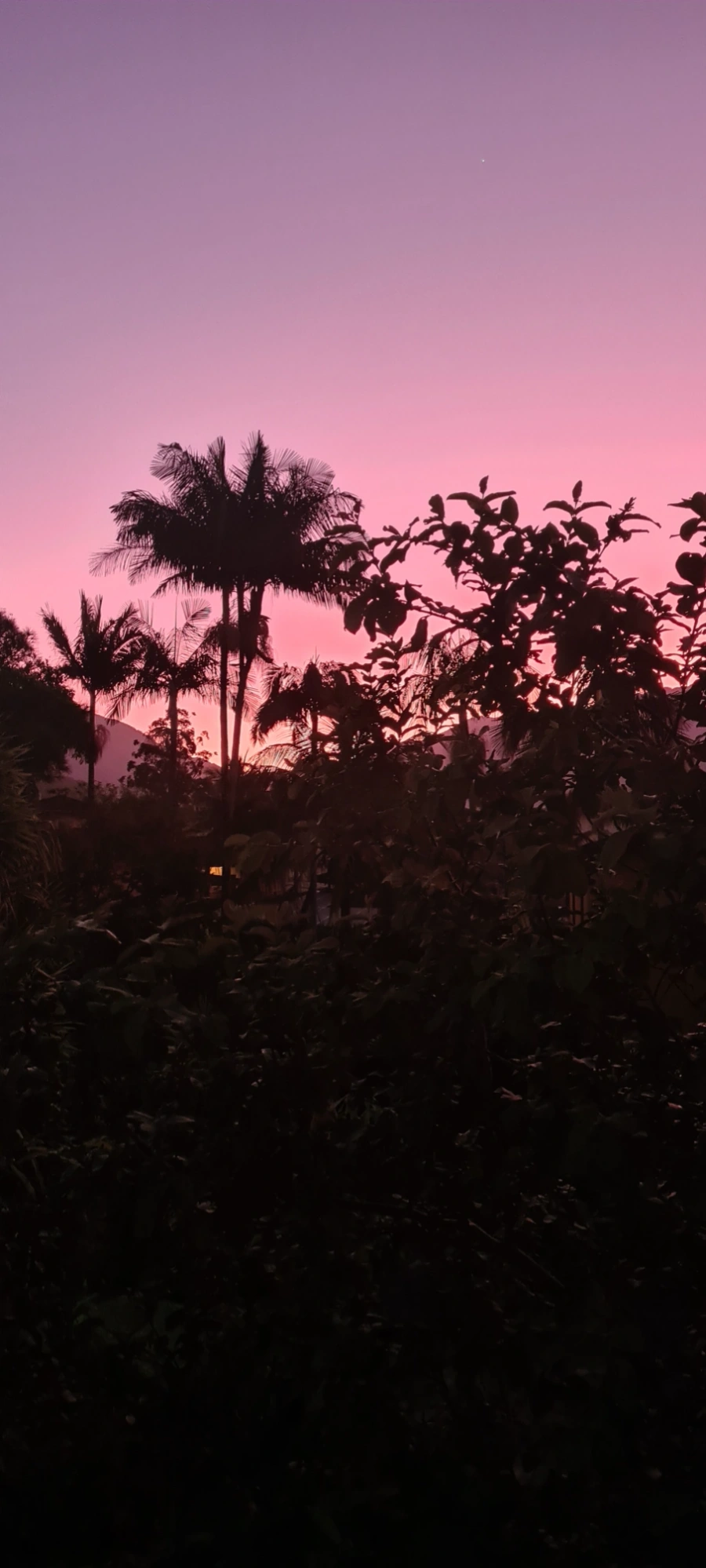 Pôr do sol em Maresias, 25 de maio de 2022