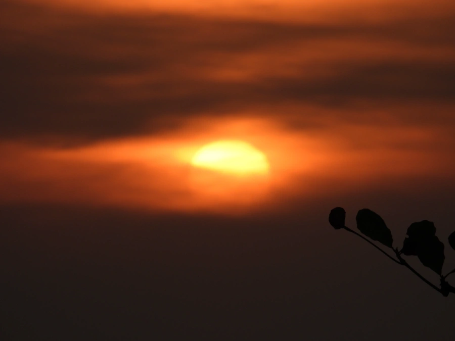 Pôr do sol em Maresias, 11 de novembro de 2023