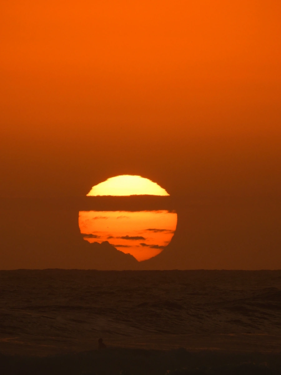 Pôr do sol em Maresias, 27 de dezembro de 2023
