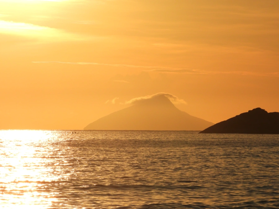 Pôr do sol em Maresias, 26 de dezembro de 2025