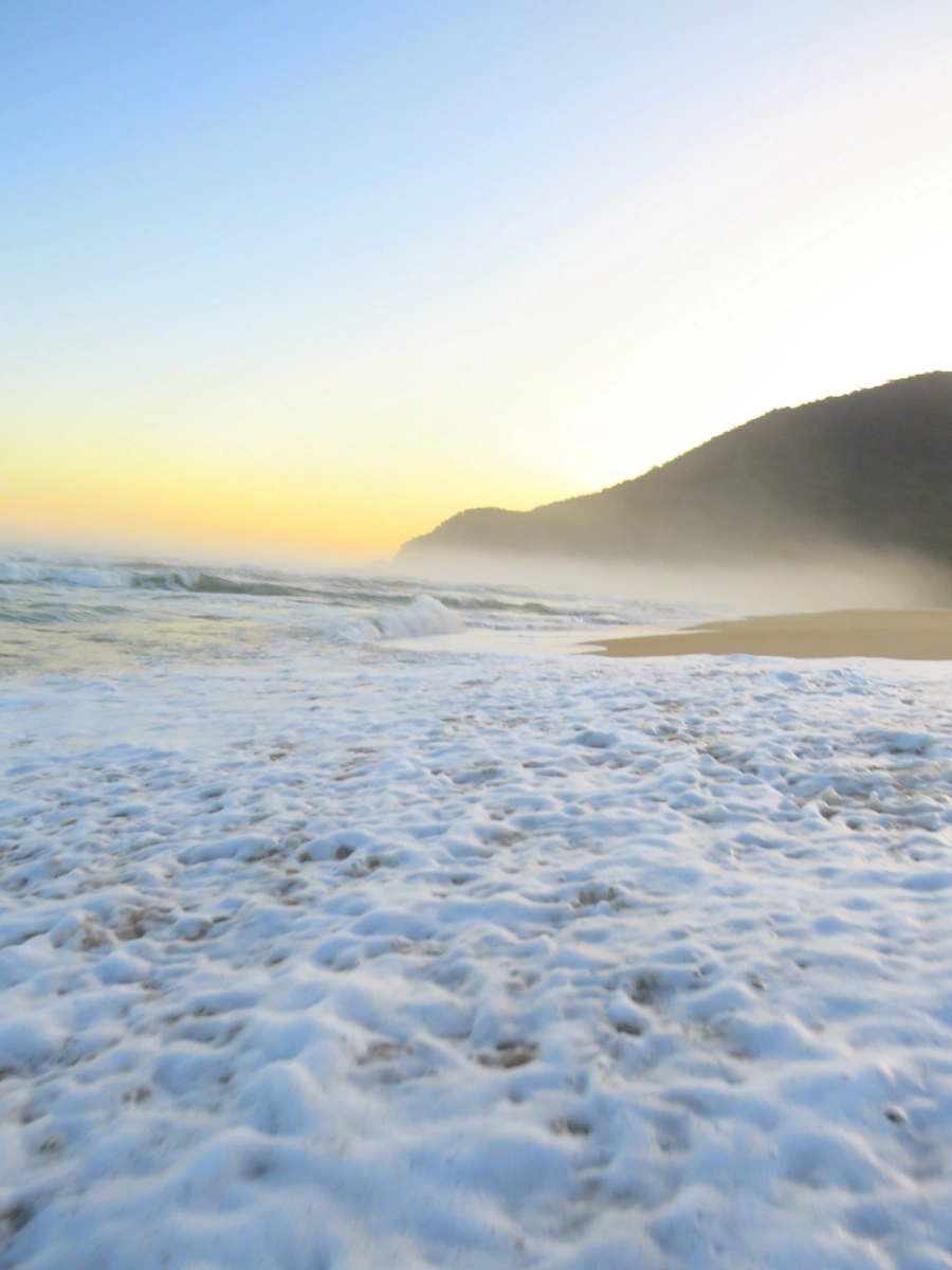 Pôr do sol em Maresias, 23 de junho de 2022
