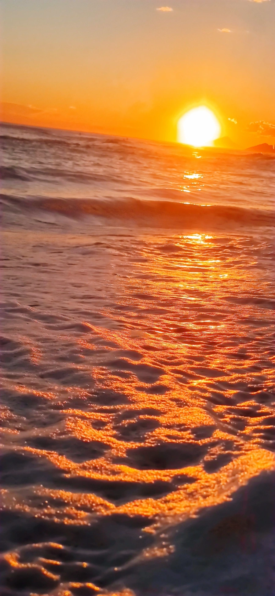 Pôr do sol em Maresias, 26 de novembro de 2021