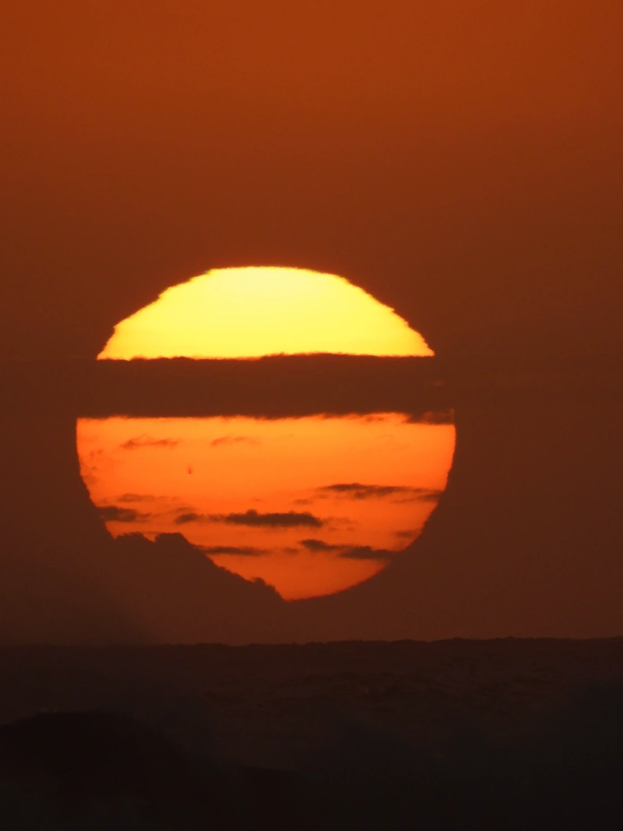 Pôr do sol em Maresias, 27 de dezembro de 2023